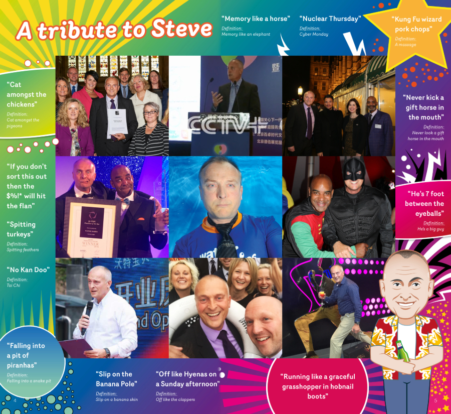 steve franks tribute picture collage