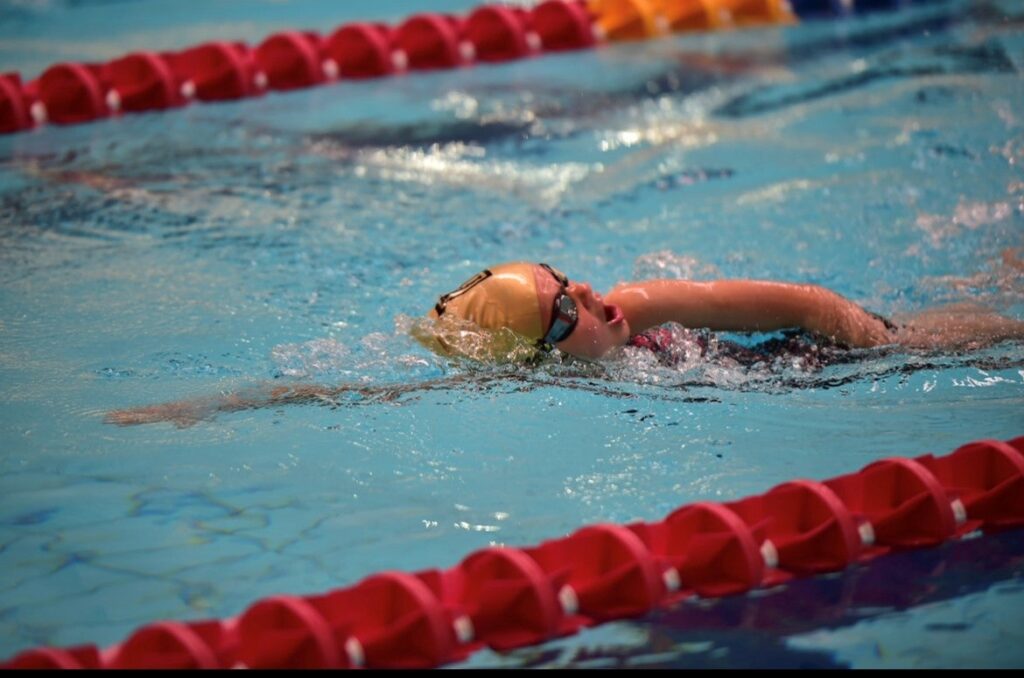water babies swimmer amelia at swimrite lessons