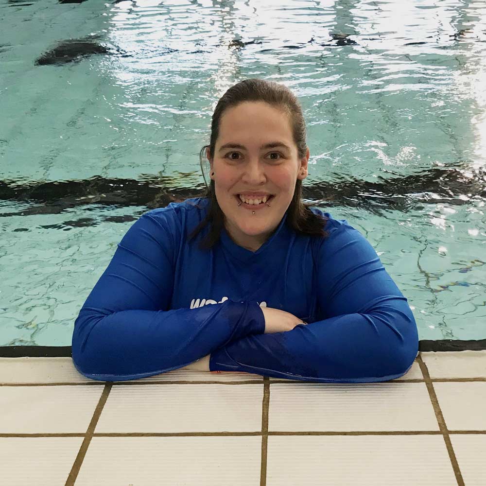 sadie boyd in the pool