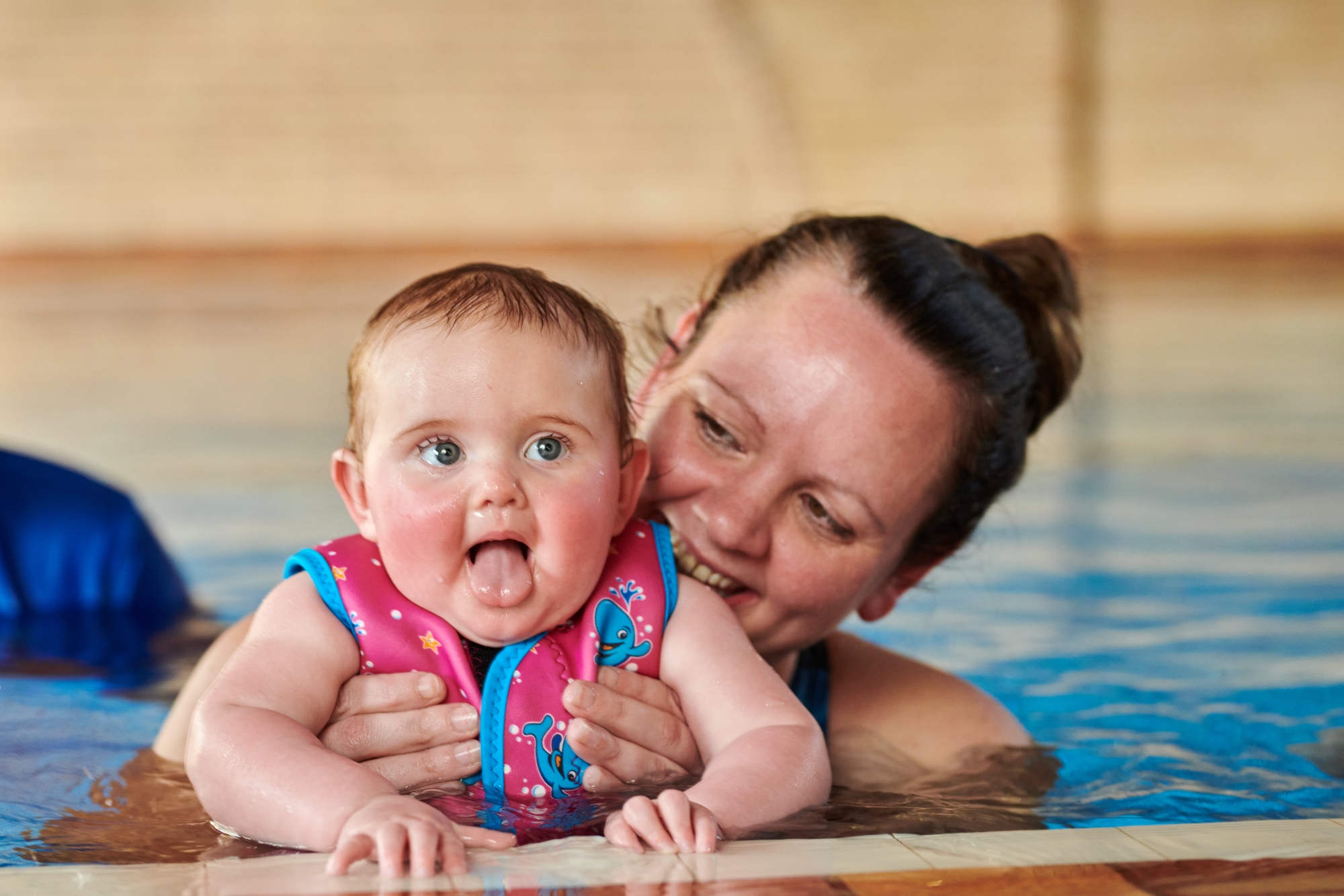 How baby swimming can support maternal mental health 